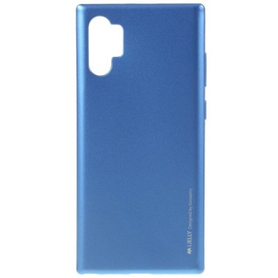 Samsung Galaxy Note 10+ (N975F) Mercury mėlynas kieto silikono tpu dėklas - nugarėlė / Priedai.lt