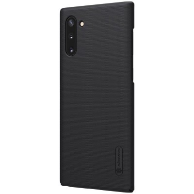 Nillkin Frosted Shield Samsung Galaxy Note 10 (N970F) juodas plastikinis dėklas / Priedai.lt