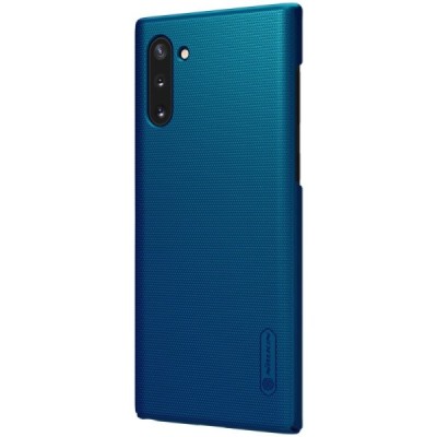 Nillkin Frosted Shield Samsung Galaxy Note 10 (N970F) mėlynas plastikinis dėklas / Priedai.lt