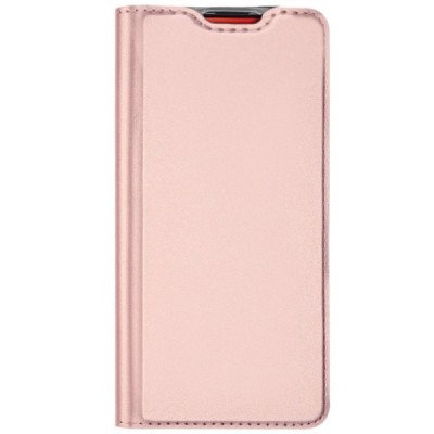 „Dux Ducis“ Skin serijos Xiaomi Mi 9T (Mi 9T Pro) rožinis odinis atverčiamas dėklas | Priedai.lt