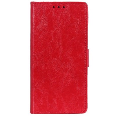 Xiaomi Mi 9T (Mi 9T Pro) atverčiamas raudonas odinis dėklas - piniginė | Priedai.lt
