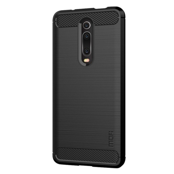 „Mofi“ kieto silikono (TPU) dėklas - juodas (Mi 9T / Mi 9T Pro)