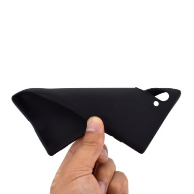 Samsung Galaxy Note 10 (N970F)juodas kieto silikono TPU ploniausias pasaulyje dėklas - nugarėlė / Priedai.lt
