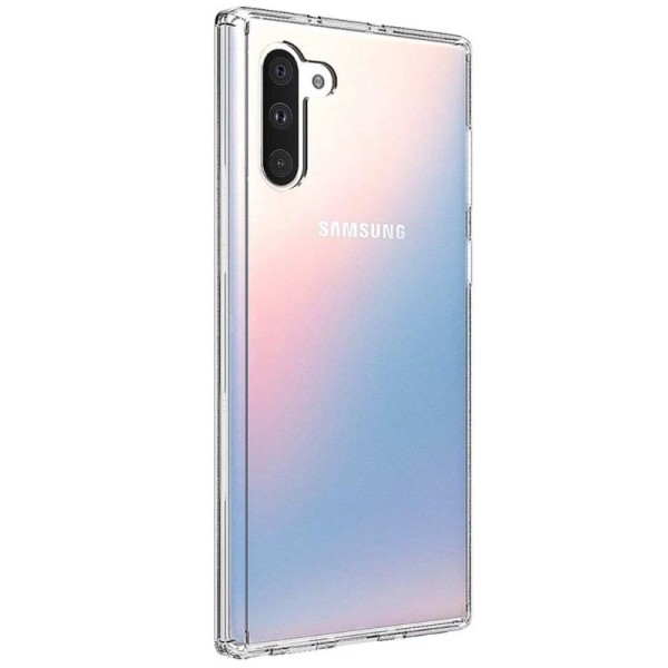 Kieto silikono (TPU) dėklas - skaidrus (Galaxy Note 10)