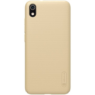 Xiaomi Redmi 7A Nillkin Frosted Shield auksinis plastikinis dėklas / Priedai.lt
