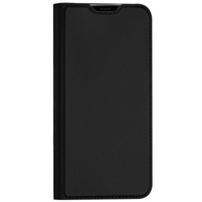 „Dux Ducis“ Skin serijos Xiaomi Redmi 7A juodas odinis atverčiamas dėklas / Priedai.lt