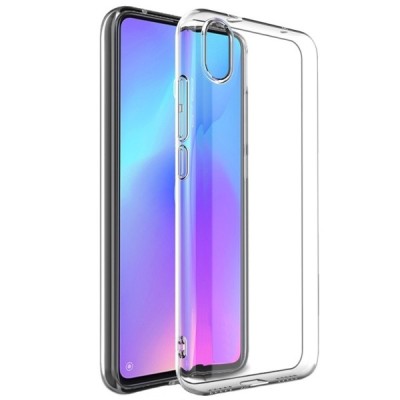 Xiaomi Redmi 7A skaidrus (permatomas) silikoninis TPU ploniausias pasaulyje dėklas / Priedai.lt