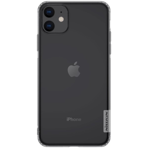 „Nillkin“ Nature TPU skaidrus dėklas - pilkas (iPhone 11)