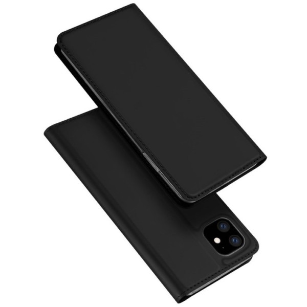 „Dux Ducis“ Skin atverčiamas dėklas - juodas (iPhone 11)