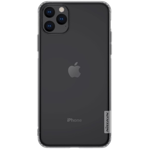 „Nillkin“ Nature TPU skaidrus dėklas - pilkas (iPhone 11 Pro Max)