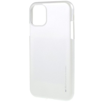 Apple iPhone 11 Pro Mercury sidabrinis kieto silikono TPU dėklas - nugarėlė / Priedai.lt
