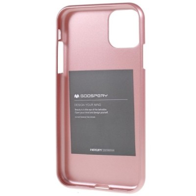 Apple iPhone 11 Pro Mercury šviesiai rožinis kieto silikono TPU dėklas - nugarėlė / Priedai.lt