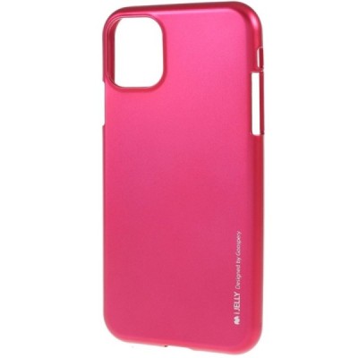 Apple iPhone 11 Pro Max Mercury tamsiai rožinis kieto silikono TPU dėklas - nugarėlė / Priedai.lt