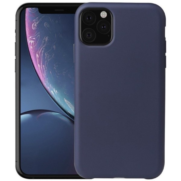 Kieto silikono (TPU) dėklas - mėlynas (iPhone 11 Pro)