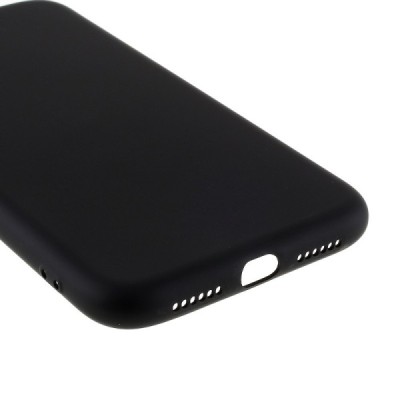 Apple iPhone 11 Pro Max kieto silikono TPU juodas dėklas - nugarėlė / Priedai.lt
