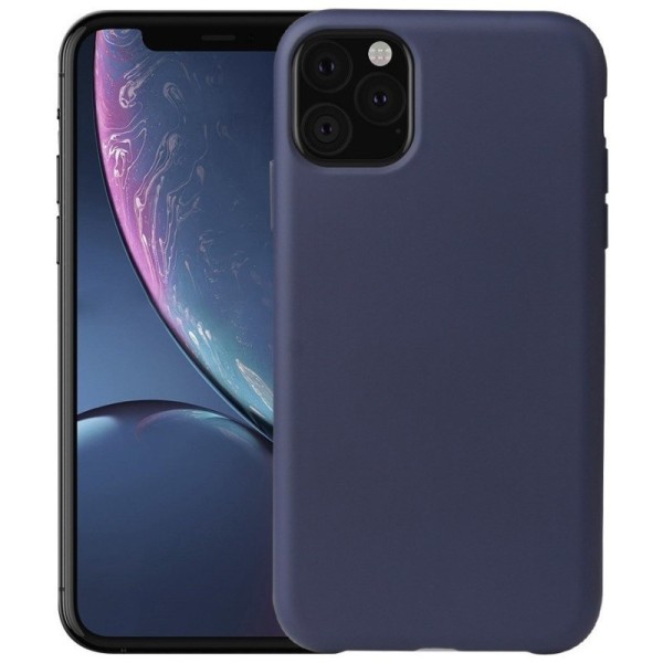 Kieto silikono (TPU) dėklas - mėlynas (iPhone 11 Pro Max)