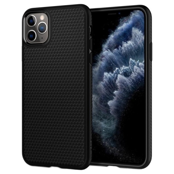 „Spigen“ Liquid Air dėklas - juodas (iPhone 11 Pro)