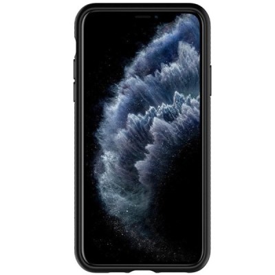 „Spigen“ Liquid Air Apple iPhone 11 Pro juodas kieto silikono dėklas / Priedai.lt