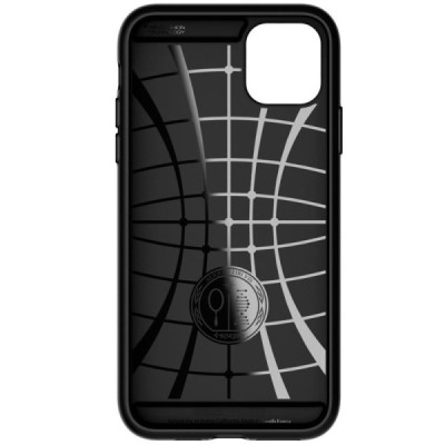 „Spigen“ Slim Armor CS Apple iPhone 11 Pro Max juodas kieto silikono dėklas / Priedai.lt