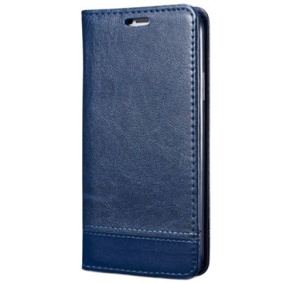 Solidus Apple iPhone 11 Pro mėlynas odinis atverčiamas dėklas / Priedai.lt