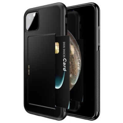 „Dux Ducis“ Pocard Apple iPhone 11 Pro juodas kieto silikono dėklas / Priedai.lt