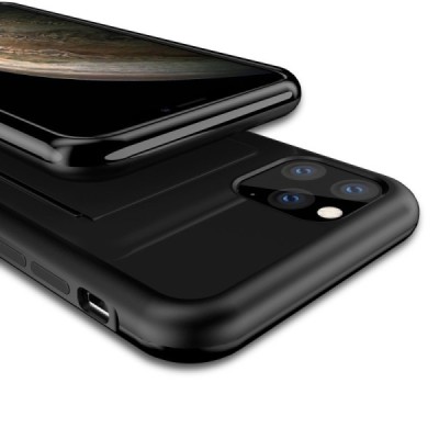„Dux Ducis“ Pocard Apple iPhone 11 Pro juodas kieto silikono dėklas / Priedai.lt