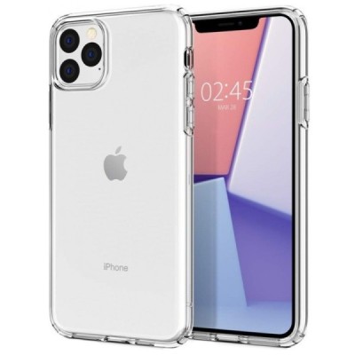 Apple iPhone 11 Pro Max kieto silikono TPU skaidrus dėklas - nugarėlė / Priedai.lt