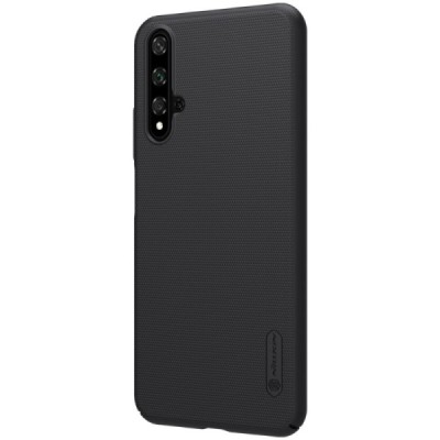 Huawei Honor 20 (Nova 5T) Nillkin Frosted Shield juodas plastikinis dėklas / Priedai.lt