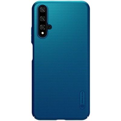 Huawei Honor 20 (Nova 5T) Nillkin Frosted Shield mėlynas plastikinis dėklas / Priedai.lt