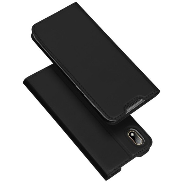 „Dux Ducis“ Skin atverčiamas dėklas - juodas (Y5 2019 / Honor 8S)