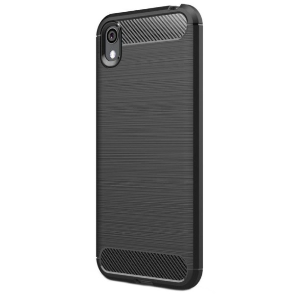„Carbon“ kieto silikono (TPU) dėklas - juodas (Y5 2019 / Honor 8S)