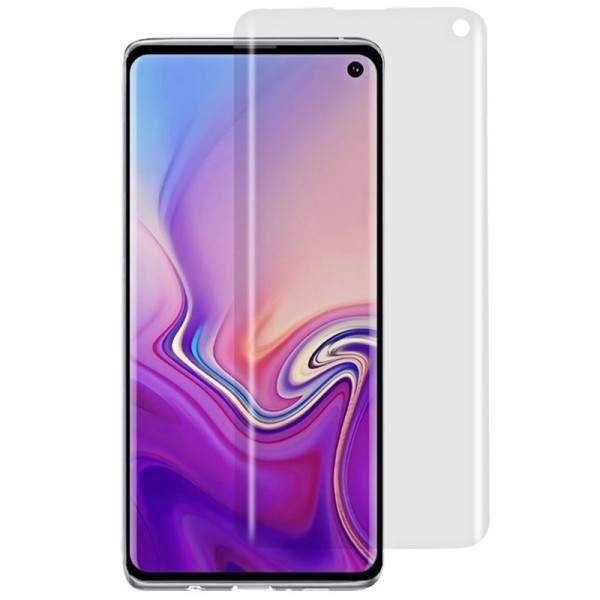 „Calans“ apsauginė ekrano plėvelė (pilnai dengianti) - skaidri (Galaxy S10e)