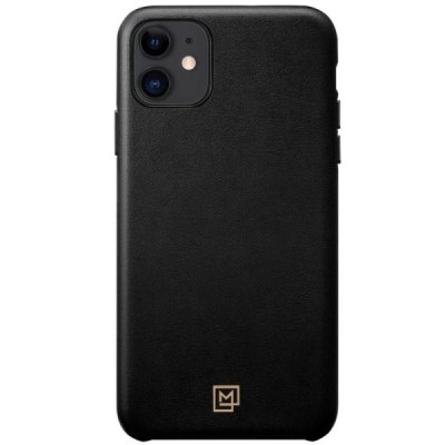 „Spigen“ La Manon Calin Apple iPhone 11 juodas odinis dėklas - nugarėlė / Priedai.lt