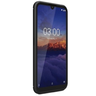 Nokia 2.2 (2019) „Carbon“ kieto silikono TPU juodas dėklas - nugarėlė / Priedai.lt