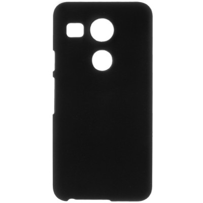 LG Nexus 5X plastikinis juodas dėklas - nugarėlė / Priedai.lt