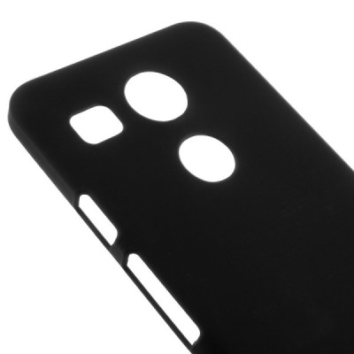 LG Nexus 5X plastikinis juodas dėklas - nugarėlė / Priedai.lt