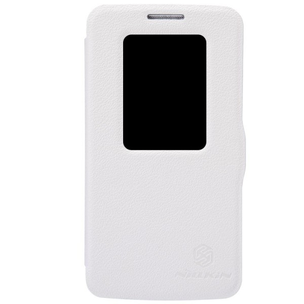 „Nillkin“ Fresh atverčiamas dėklas - baltas (G2 mini)
