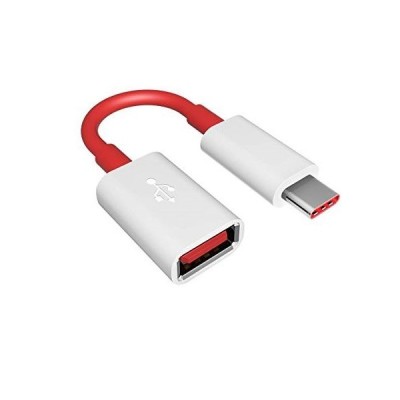 „OnePlus“ Type-C OTG 0202003601 adapteris raudonas / Priedai.lt