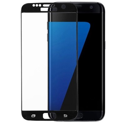 Samsung Galaxy S6 (G920) „Nillkin“ CP 9H Tempered Glass sustiprintos apsaugos juodas pilnai dengiantis apsauginis ekrano stiklas