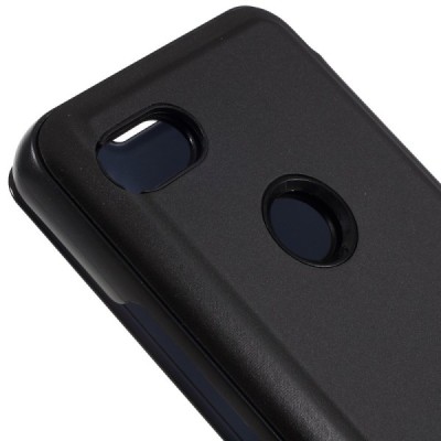 Google Pixel 3a plastikinis atverčiamas juodas dėklas / Priedai.lt