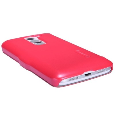 Nillkin Fresh LG G2 mini D620 raudonas odinis atverčiamas dėklas / Priedai.lt