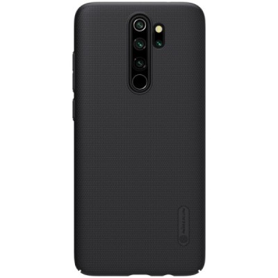 Xiaomi Redmi Note 8 Pro „Nillkin“ Frosted Shield juodas plastikinis dėklas, nugarėlė | Priedai.lt