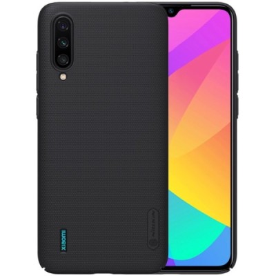 Xiaomi Mi 9 Lite „Nillkin“ Frosted Shield juodas plastikinis dėklas, nugarėlė | Priedai.lt