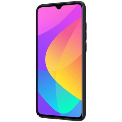 Xiaomi Mi 9 Lite „Nillkin“ Frosted Shield juodas plastikinis dėklas, nugarėlė | Priedai.lt