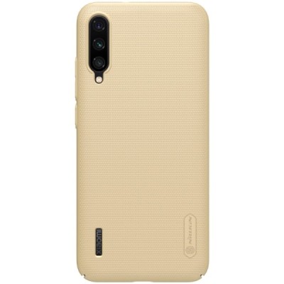 Xiaomi Mi A3 „Nillkin“ Frosted Shield auksinis plastikinis dėklas, nugarėlė | Priedai.lt