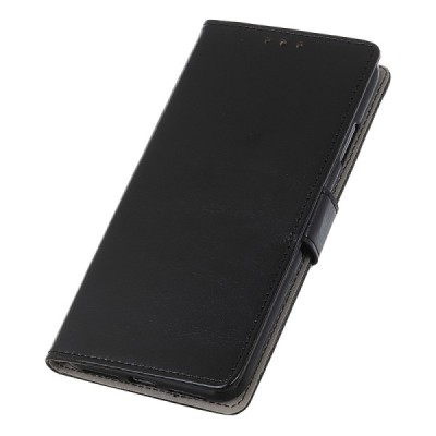 Xiaomi Mi 9 Lite juodas odinis atverčiamas dėklas - knygutė | Priedai.lt