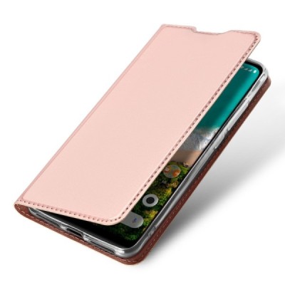 Xiaomi Mi A3 „Dux Ducis“ Skin serijos rožinis atverčiamas dėklas - knygutė | Priedai.lt