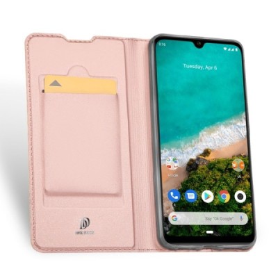 Xiaomi Mi A3 „Dux Ducis“ Skin serijos rožinis atverčiamas dėklas - knygutė | Priedai.lt