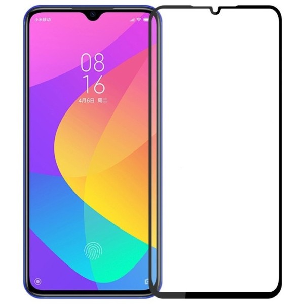 „Rurihai“ Tempered Glass apsauginis ekrano stiklas 0.26 mm - juodas (Mi A3)