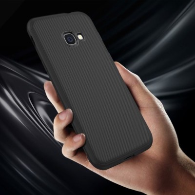 Samsung Galaxy Xcover 4 / 4S (G390, G398) kieto silikono TPU juodas dėklas - nugarėlė / Priedai.lt